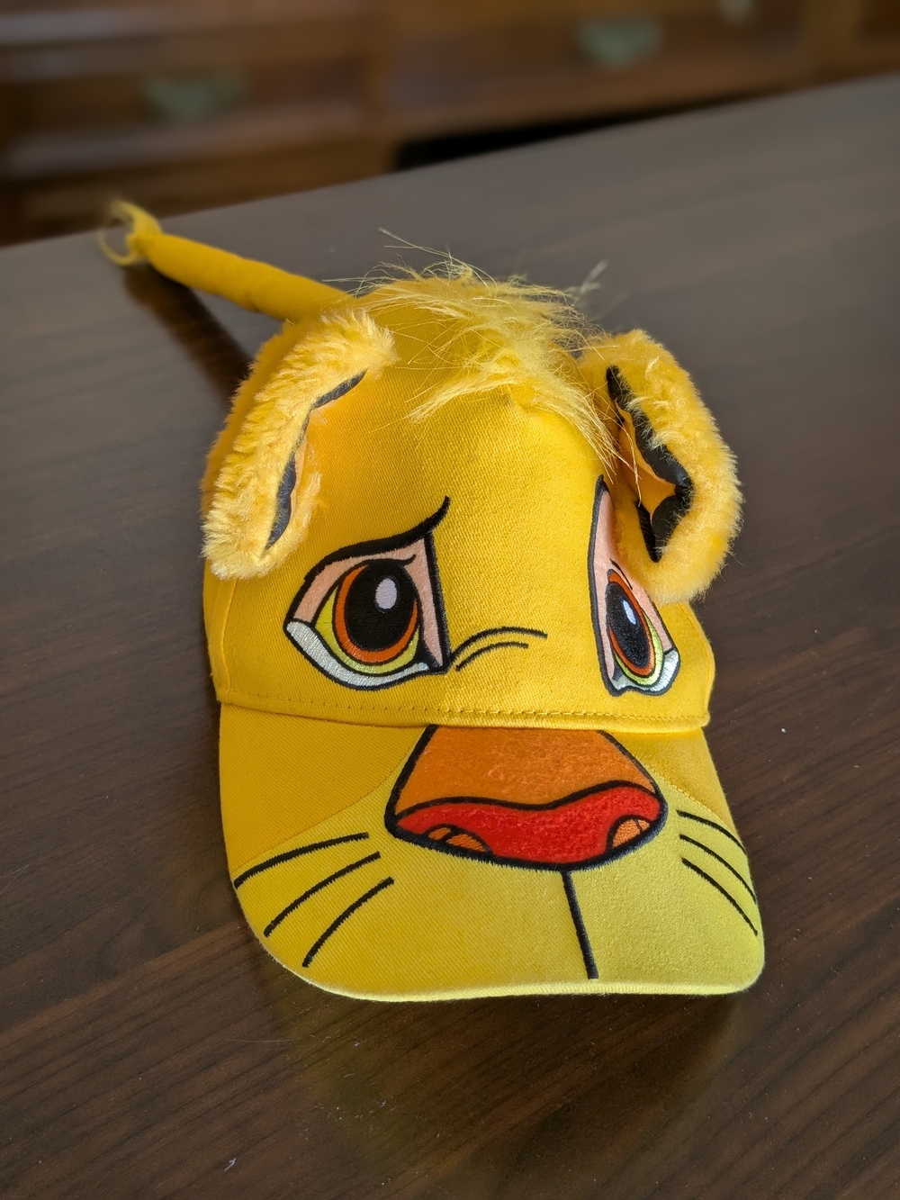 Lion King Kid Hat With Tail